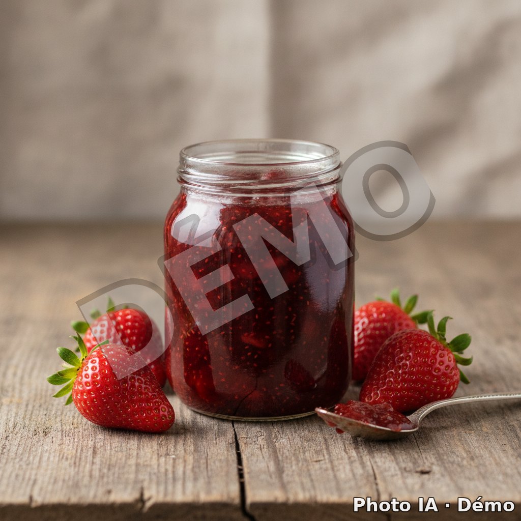 Confiture de fraises — 350 g