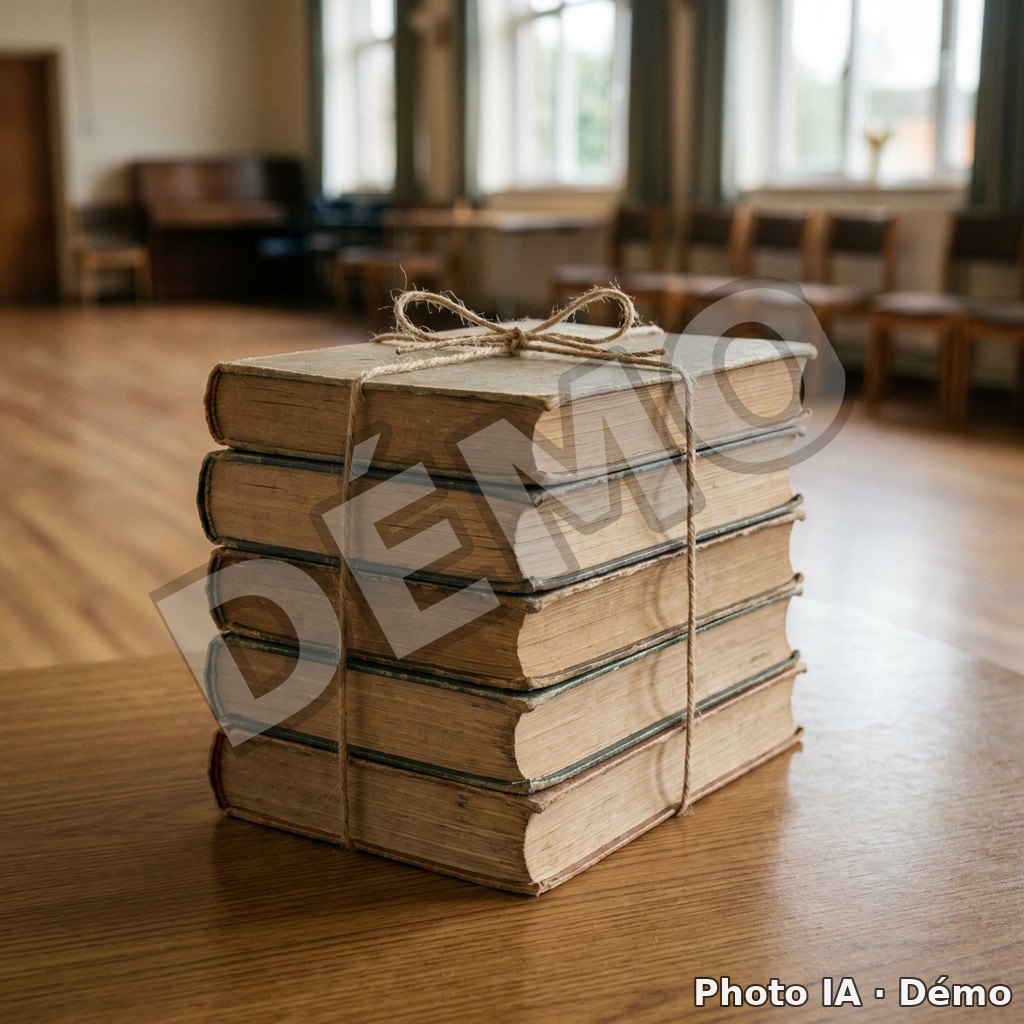 Lot de 5 livres d'occasion